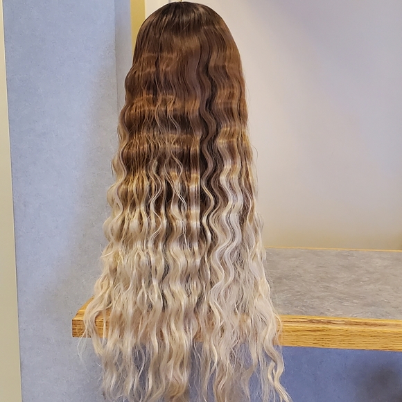 Crimping Ain't Easy Synthetic Lace Front Wig - Picture 4 of 7